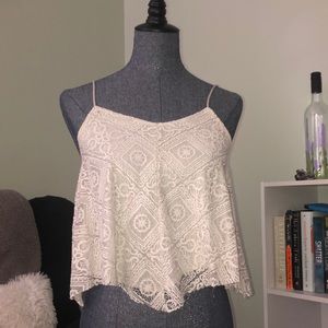 american eagle lace tank